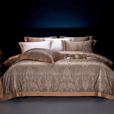 Oriental Vintage Exotic Bohemian Soft, Egyptian Cotton 1000TC Bedding Set